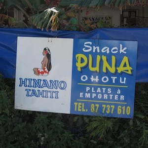 Snack Puna Rangiroa