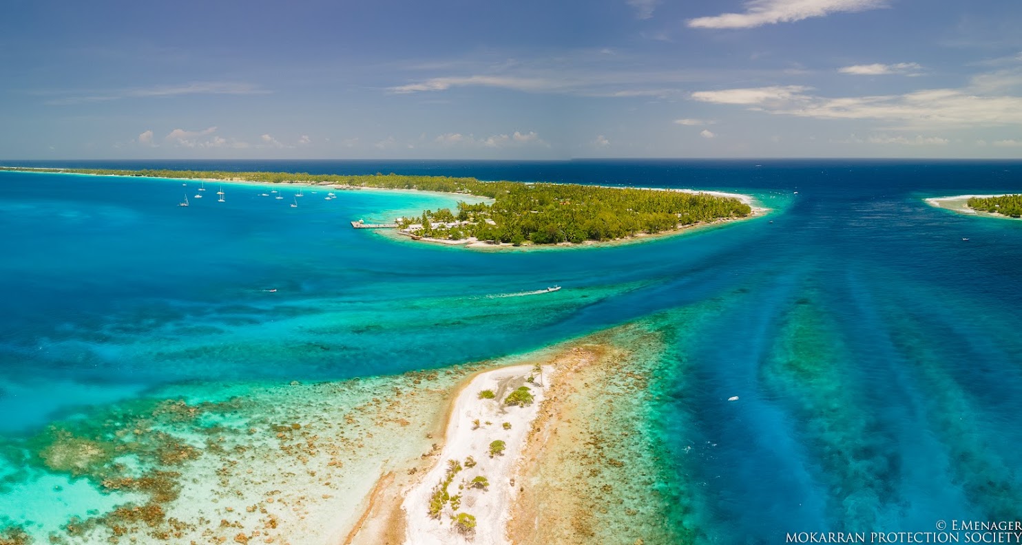 Passe de Tiputa de l'atoll de Rangiroa